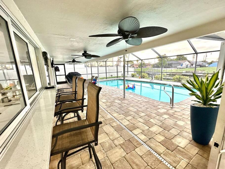 Gulf Access Oasis W/ Heated Pool ! Villa Cape Coral Exterior photo